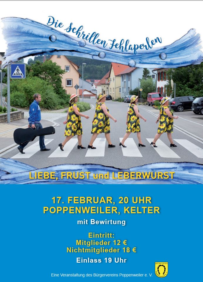 Veranstaltung Fehlaperlen am 27. Februar 2024